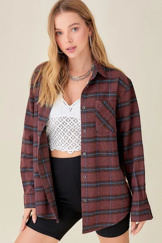 Mari Plaid Shirt