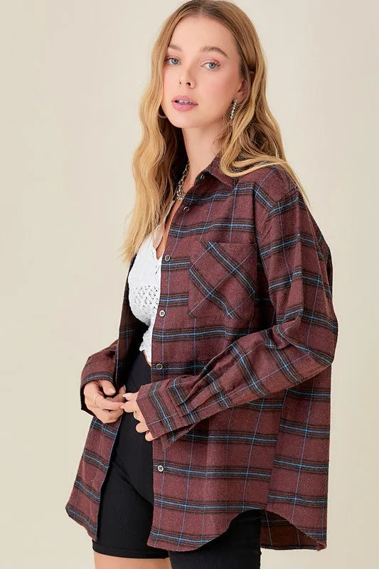 Mari Plaid Shirt