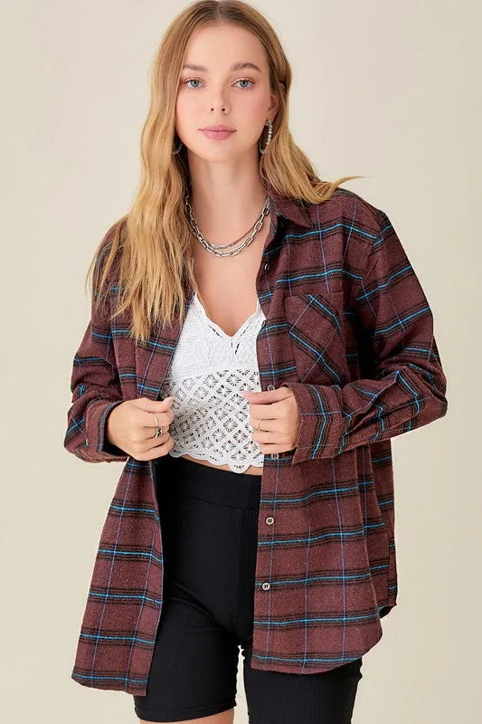 Mari Plaid Shirt