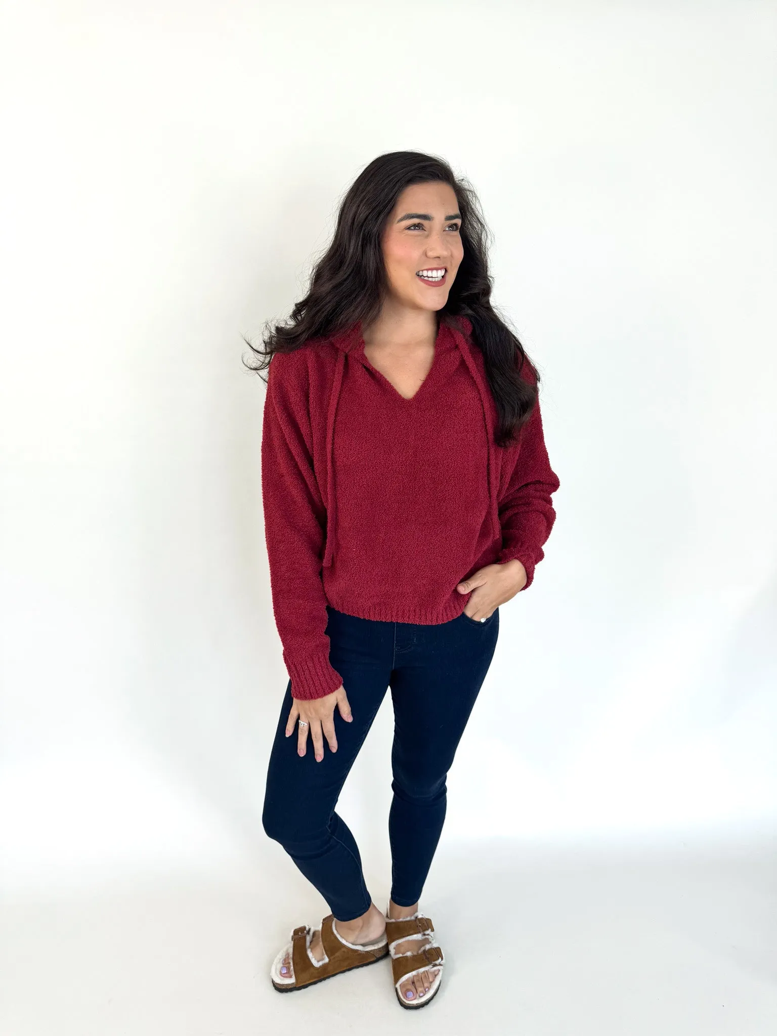 Marie Rubious Pullover Hoodie