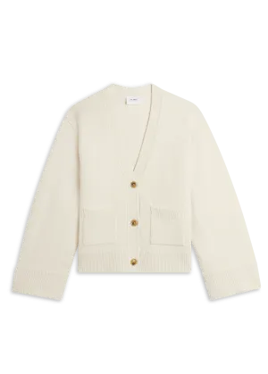 Memory Relaxed Cardigan - Off White