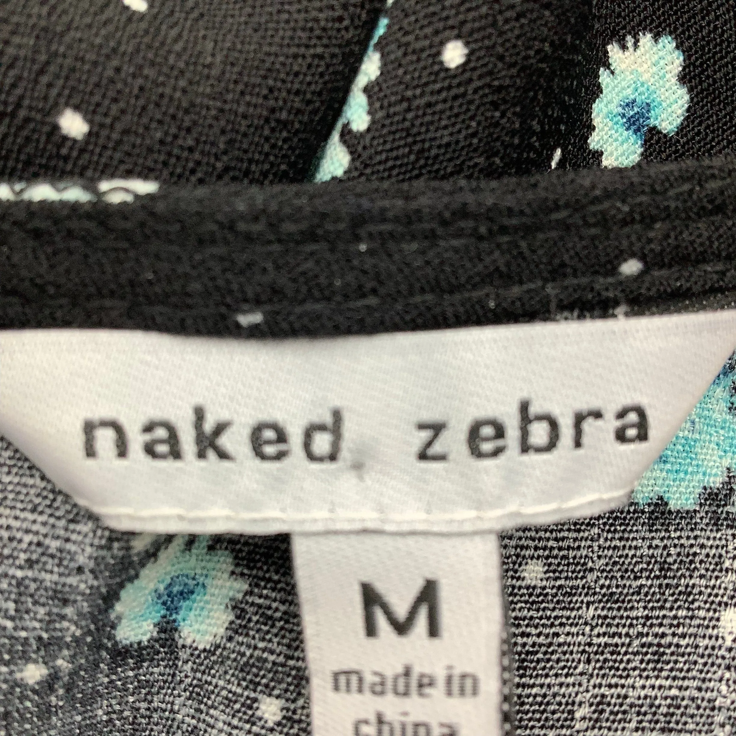 naked.zebra Women's Dress Black Size: M
