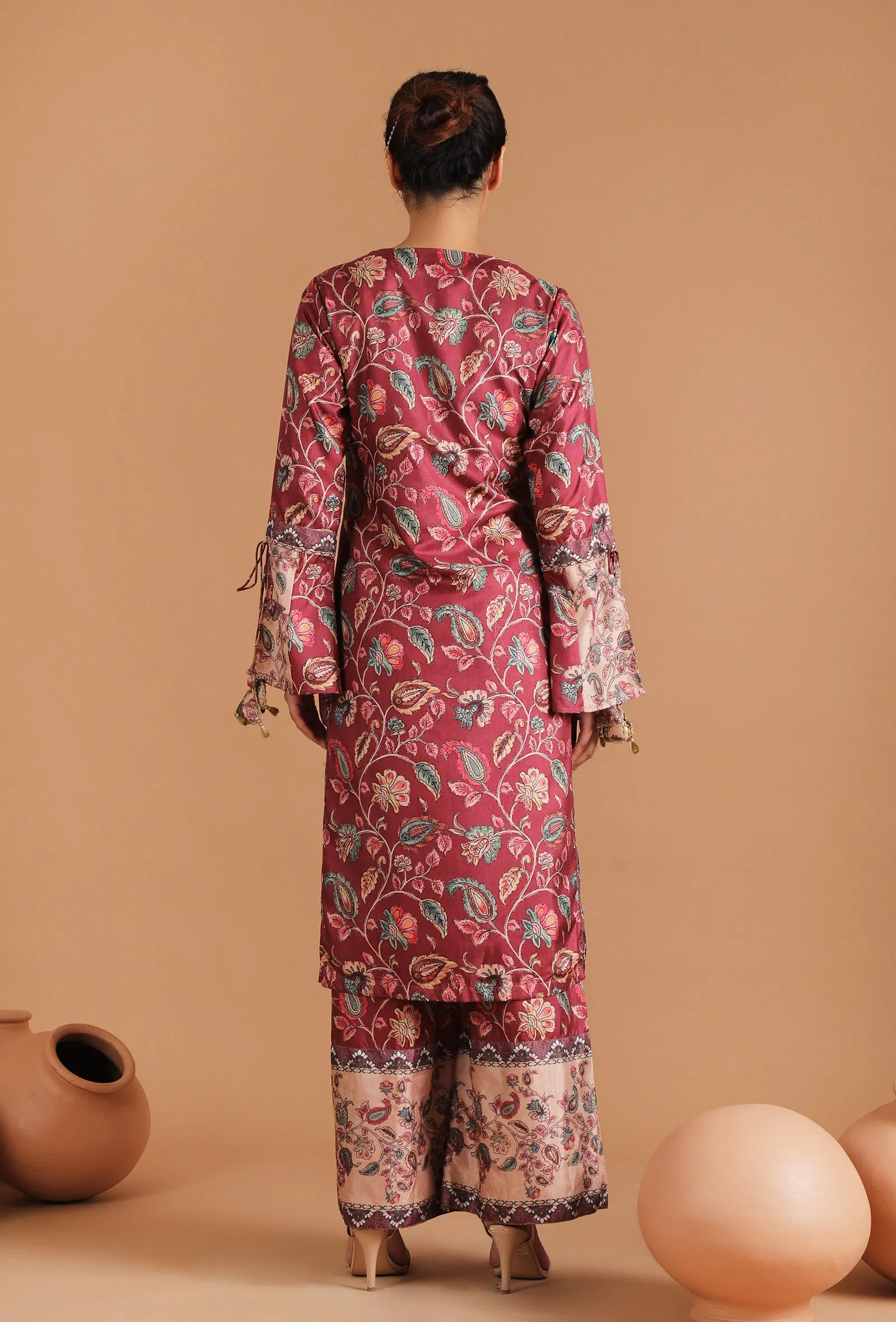 Nirali Allover Kalamkari Straight Kurta