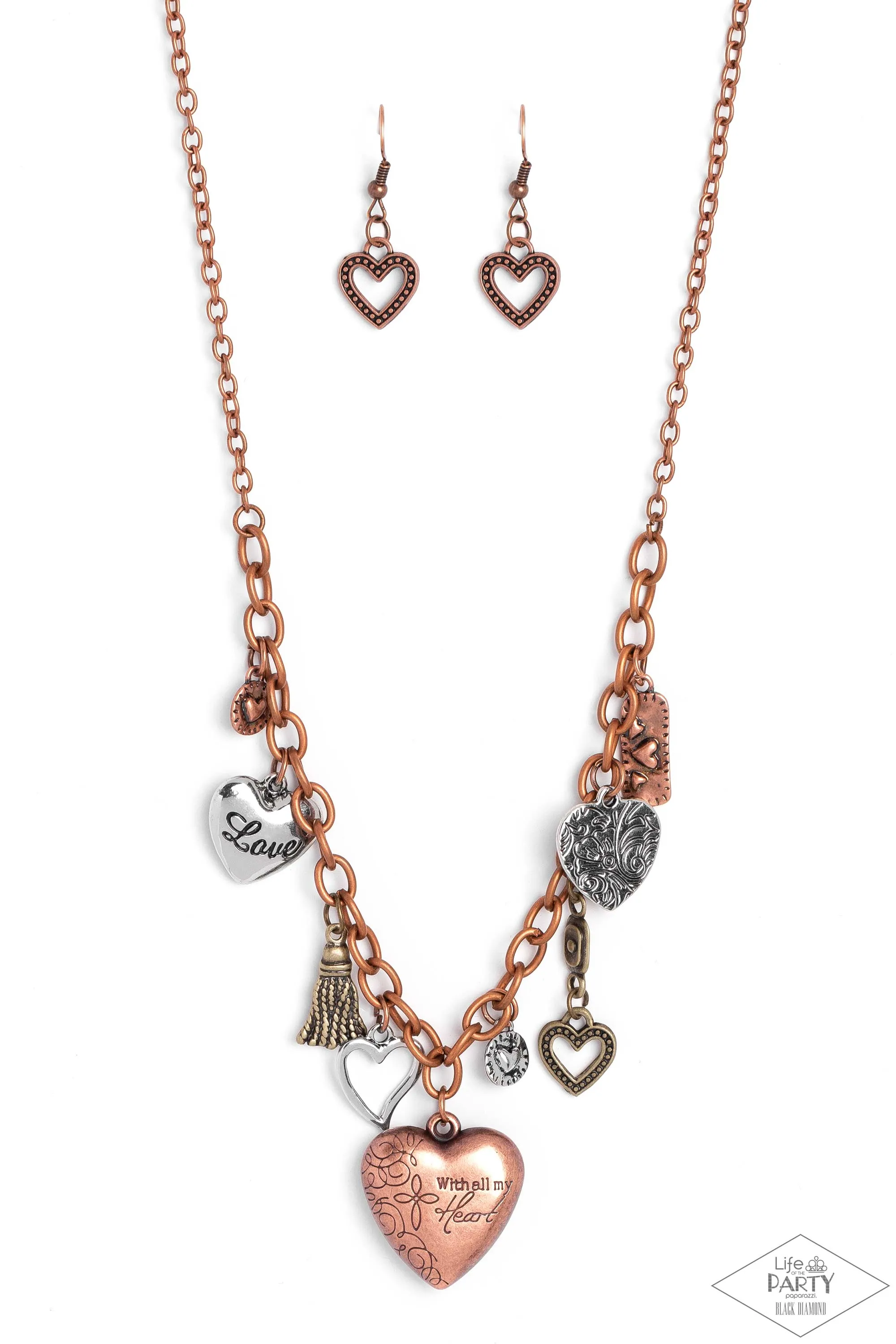 Paparazzi Heart Of Wisdom Necklace Multi