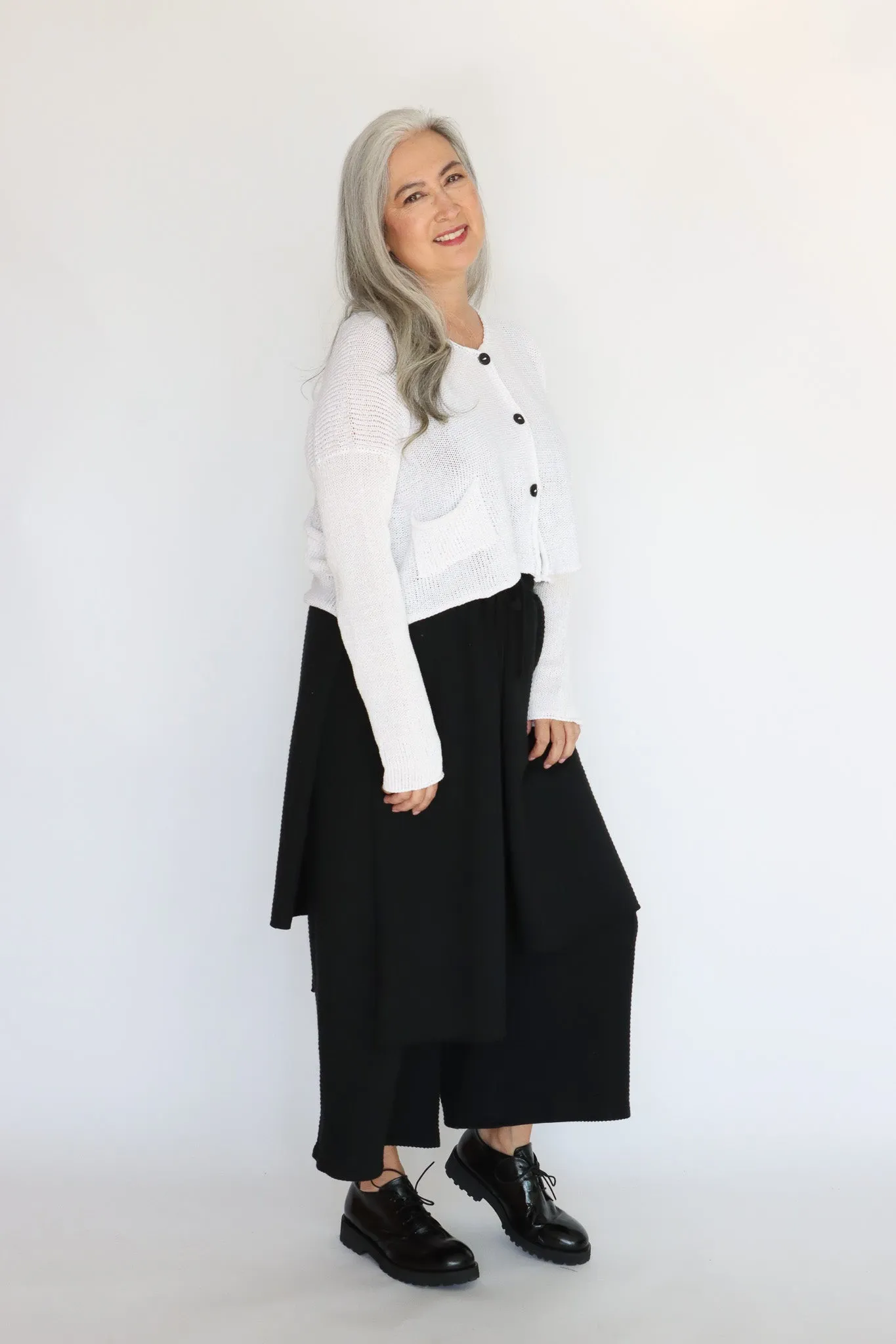 Paper Temples Tiger Scoop Cardigan