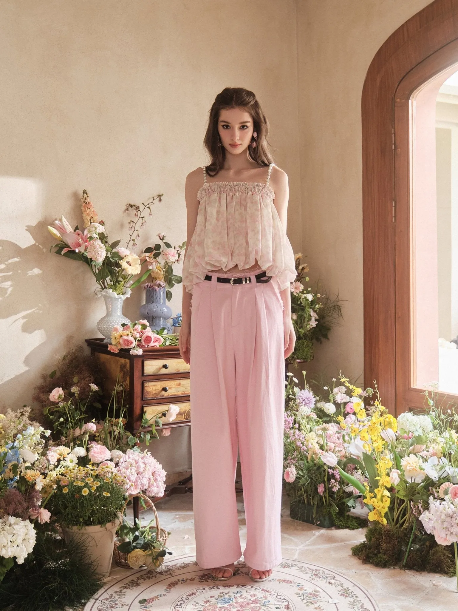 Pink Denim Jeans