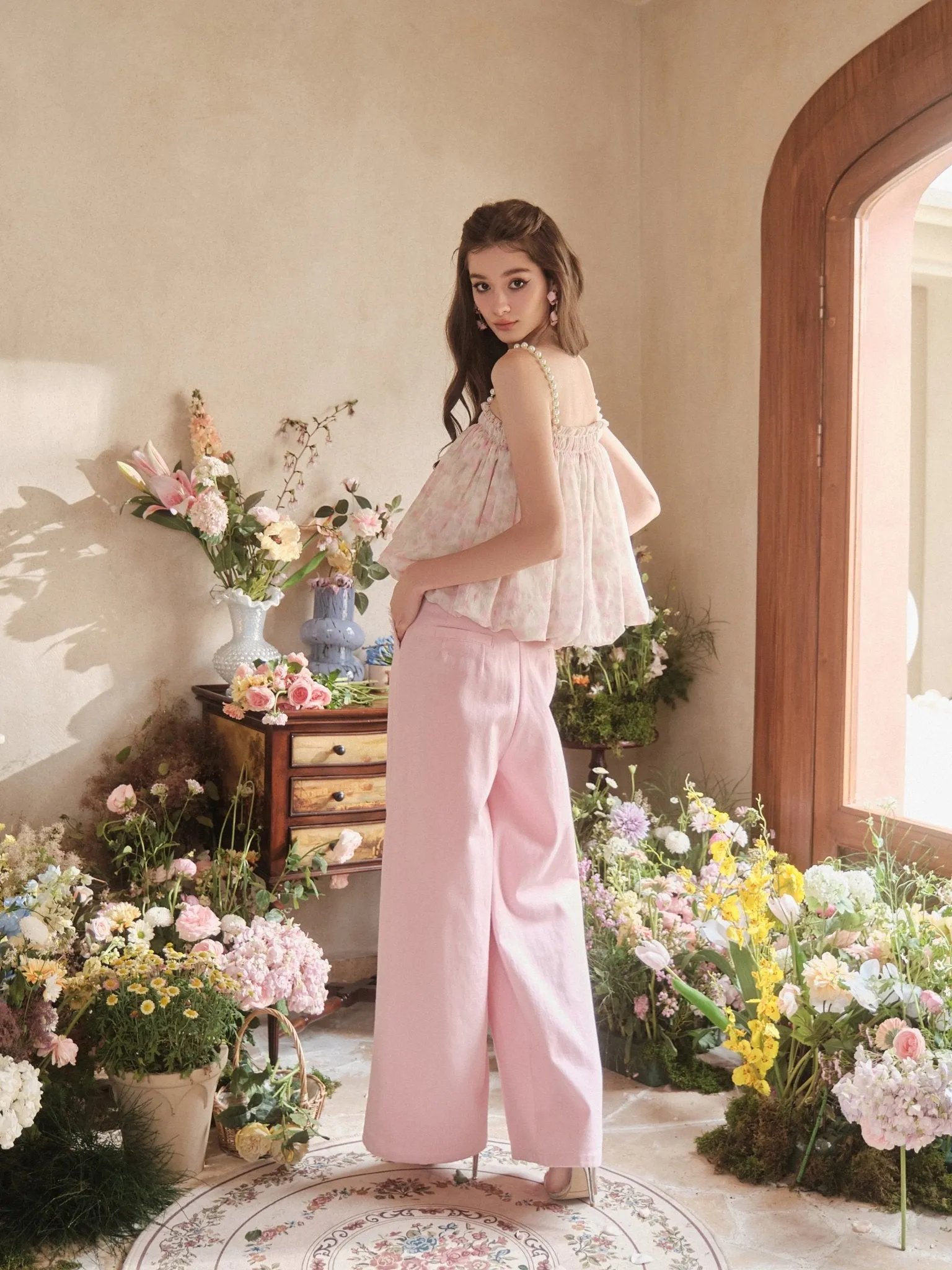 Pink Denim Jeans