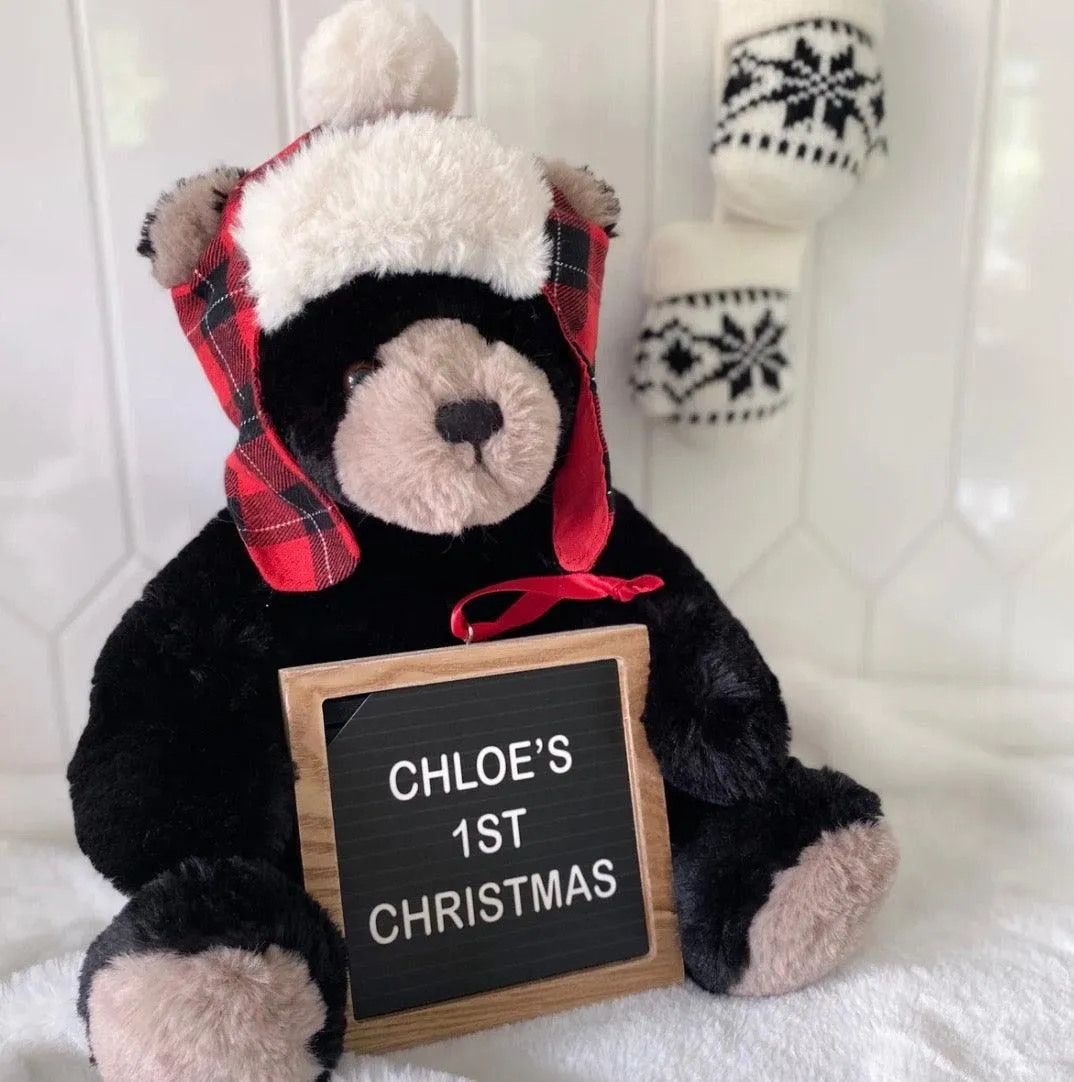 Plush Toys | Bern The Black Bear| Mon Ami