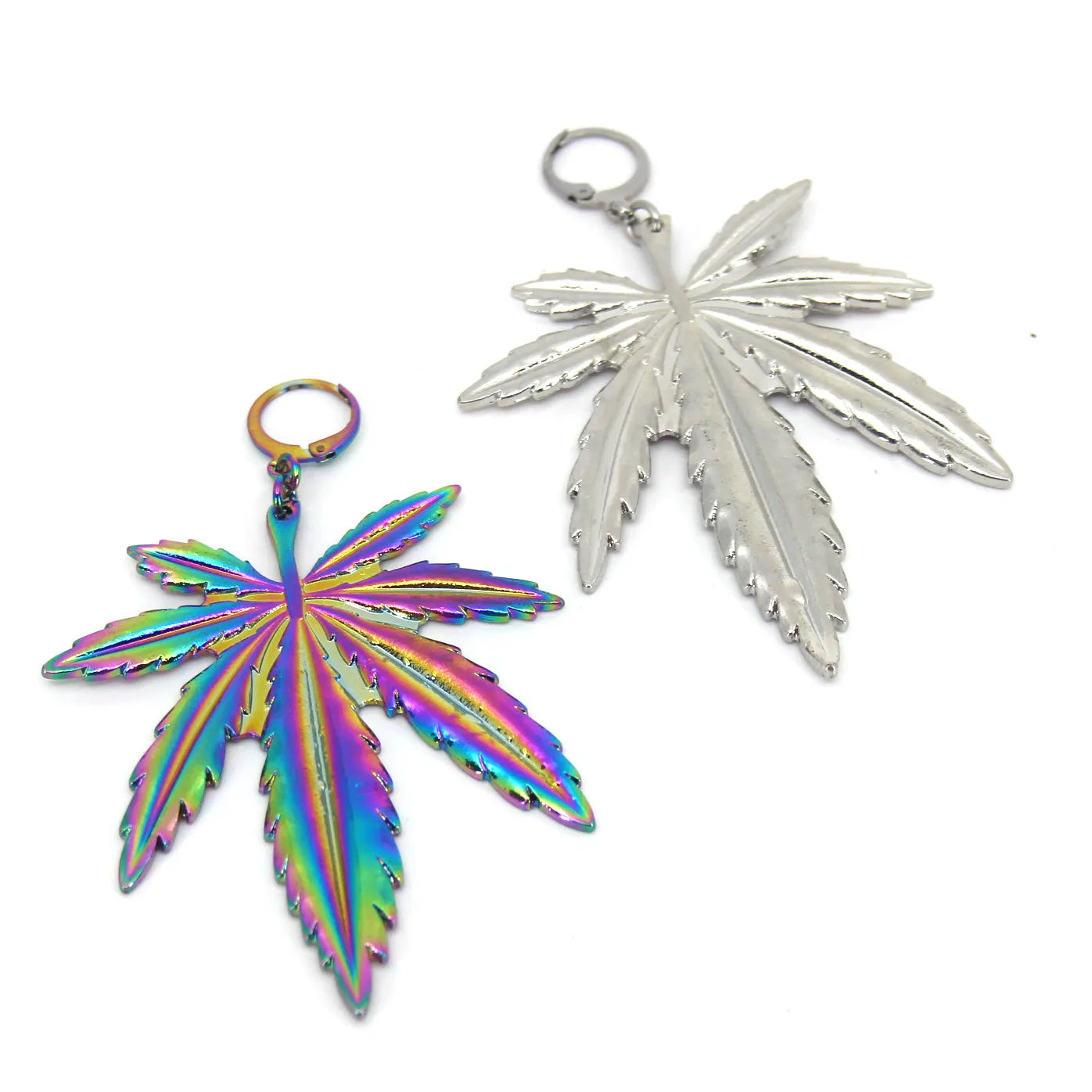 Puff Puff Pass XL Pot Leaf Collar Tag