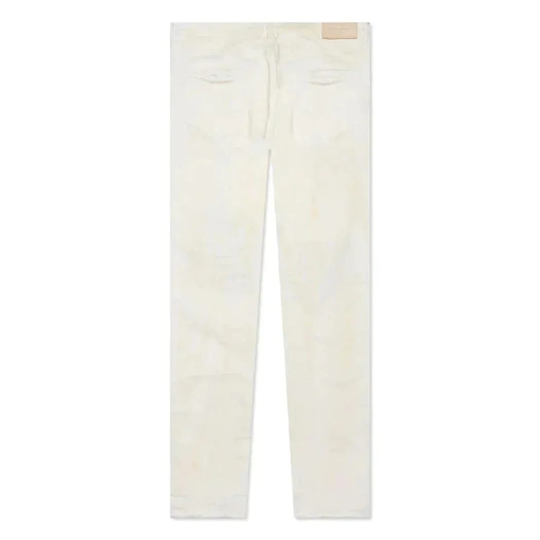 Purple Brand P001 White Animal Repair Jean