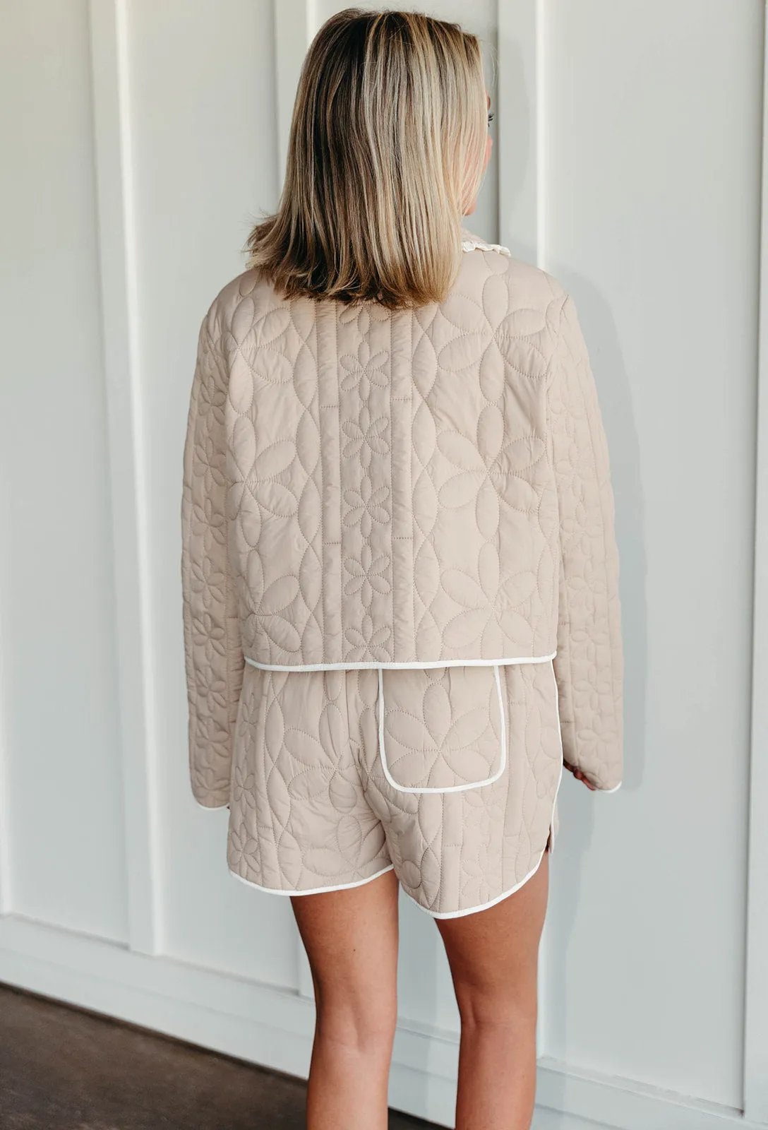 Question It Quilted Set - Mocha