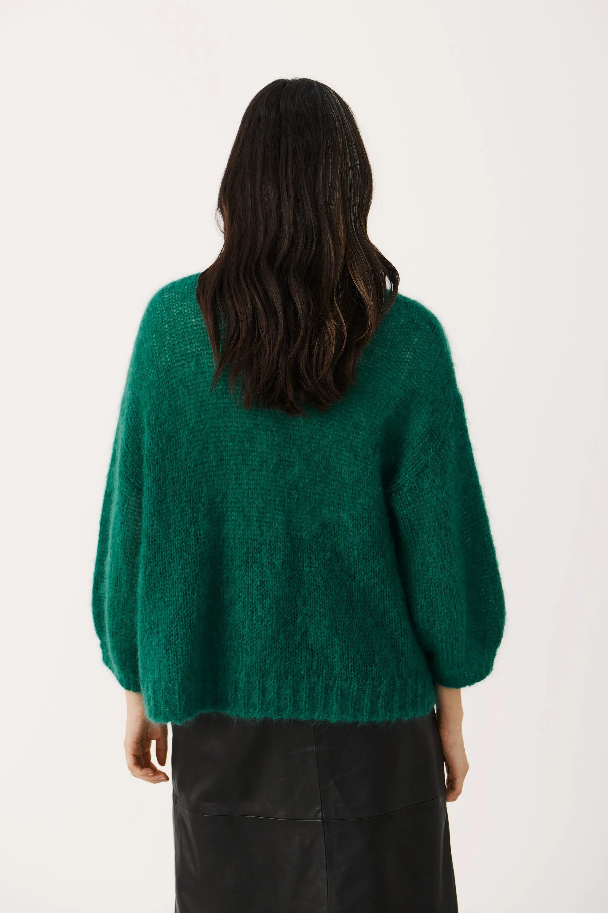 Rastinapw Cardigan - Evergreen