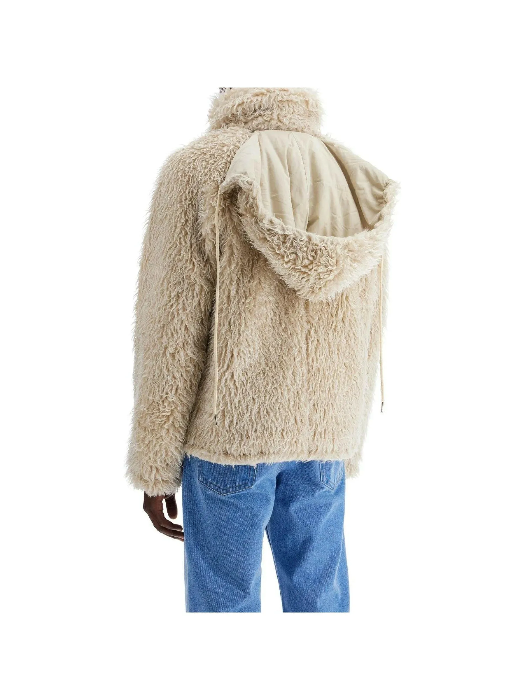 Shaggy Hooded Fluffy Jacket