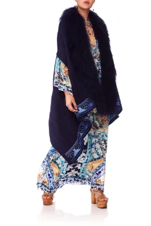 SHEARLING PONCHO TOKYO TRIBE