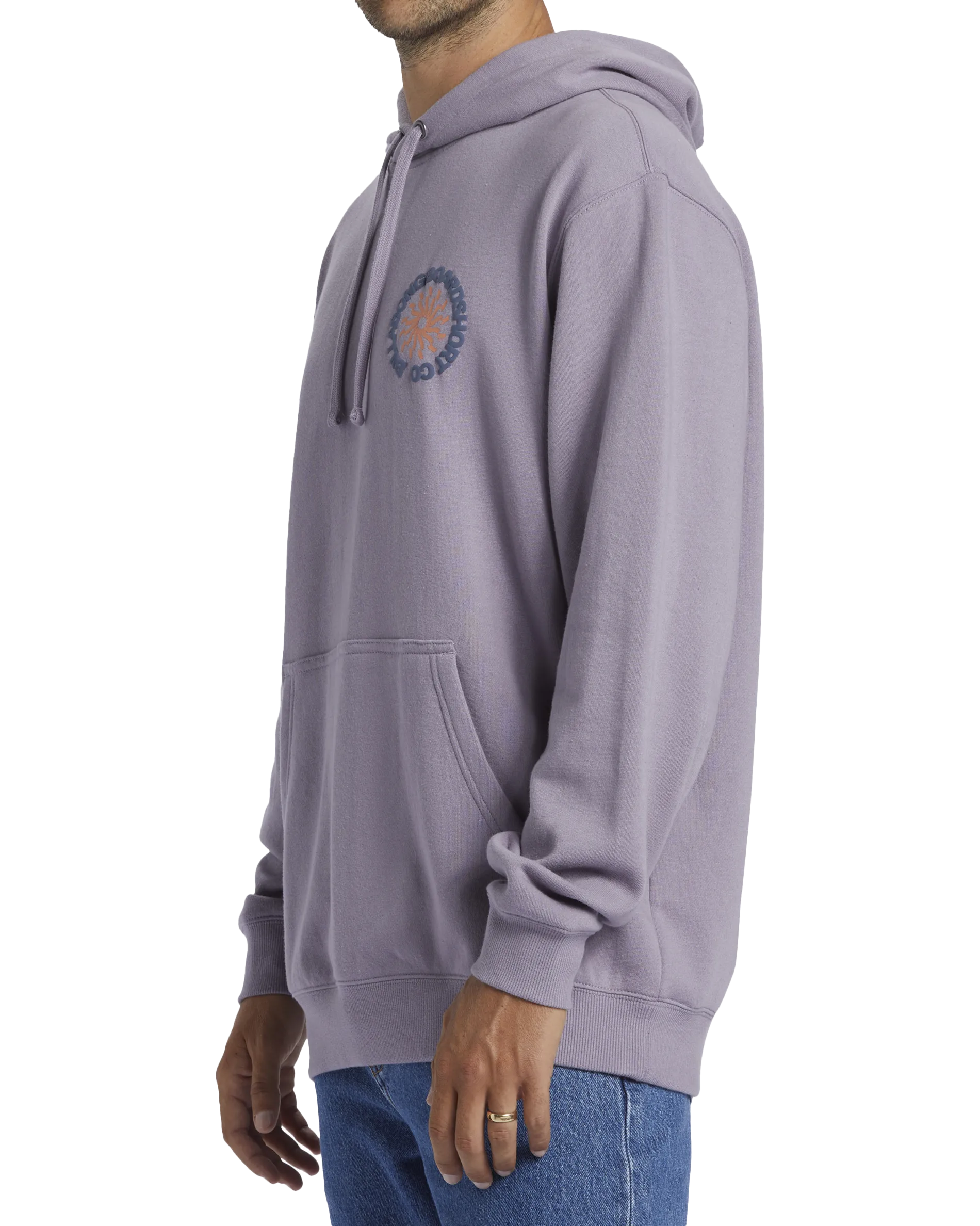 Short Sands Hoodie in Purple Ash