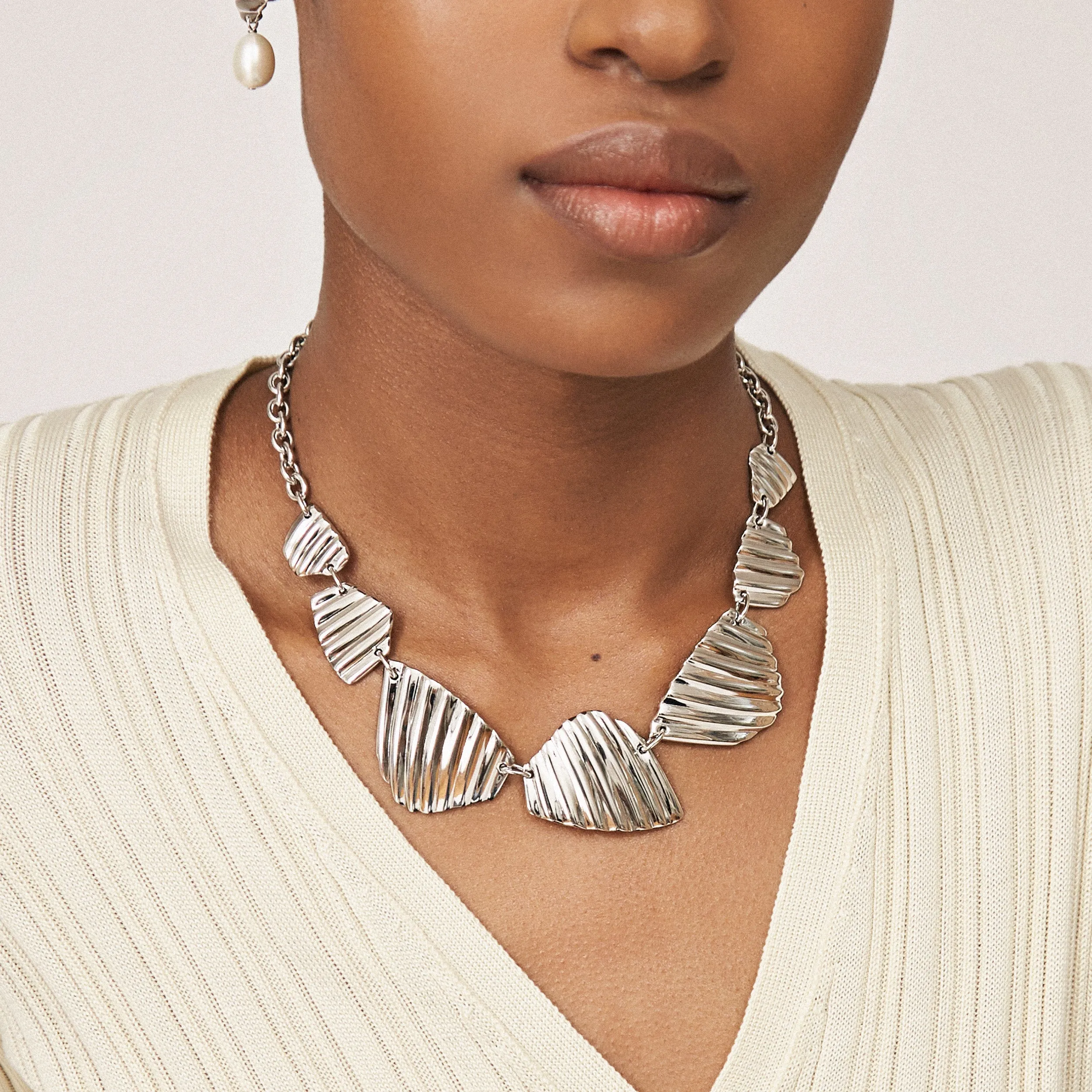 Soleil Collar - Silver