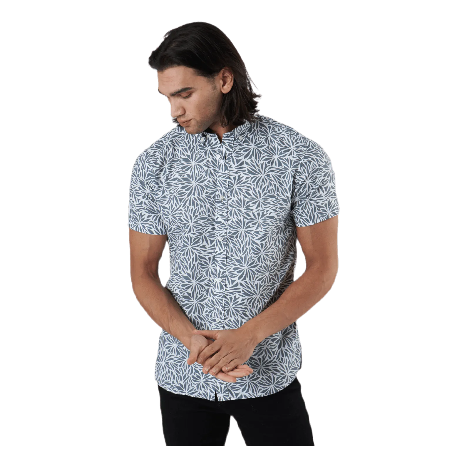 Summer Print Shirt S/s Beige