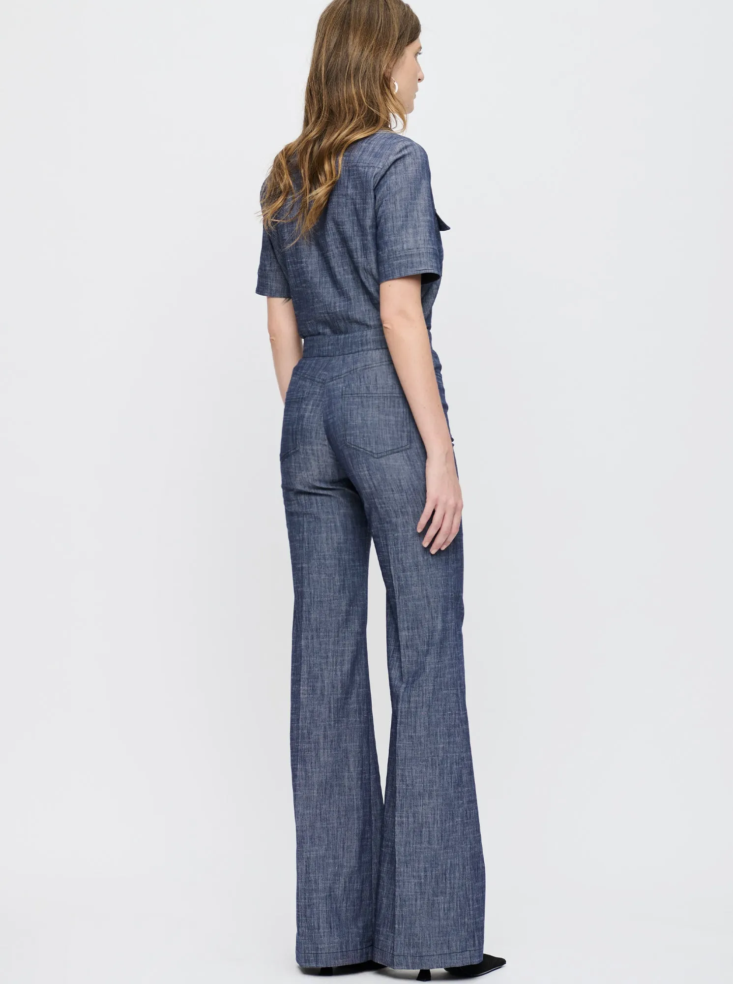 TONNE High rise jean Navy denim