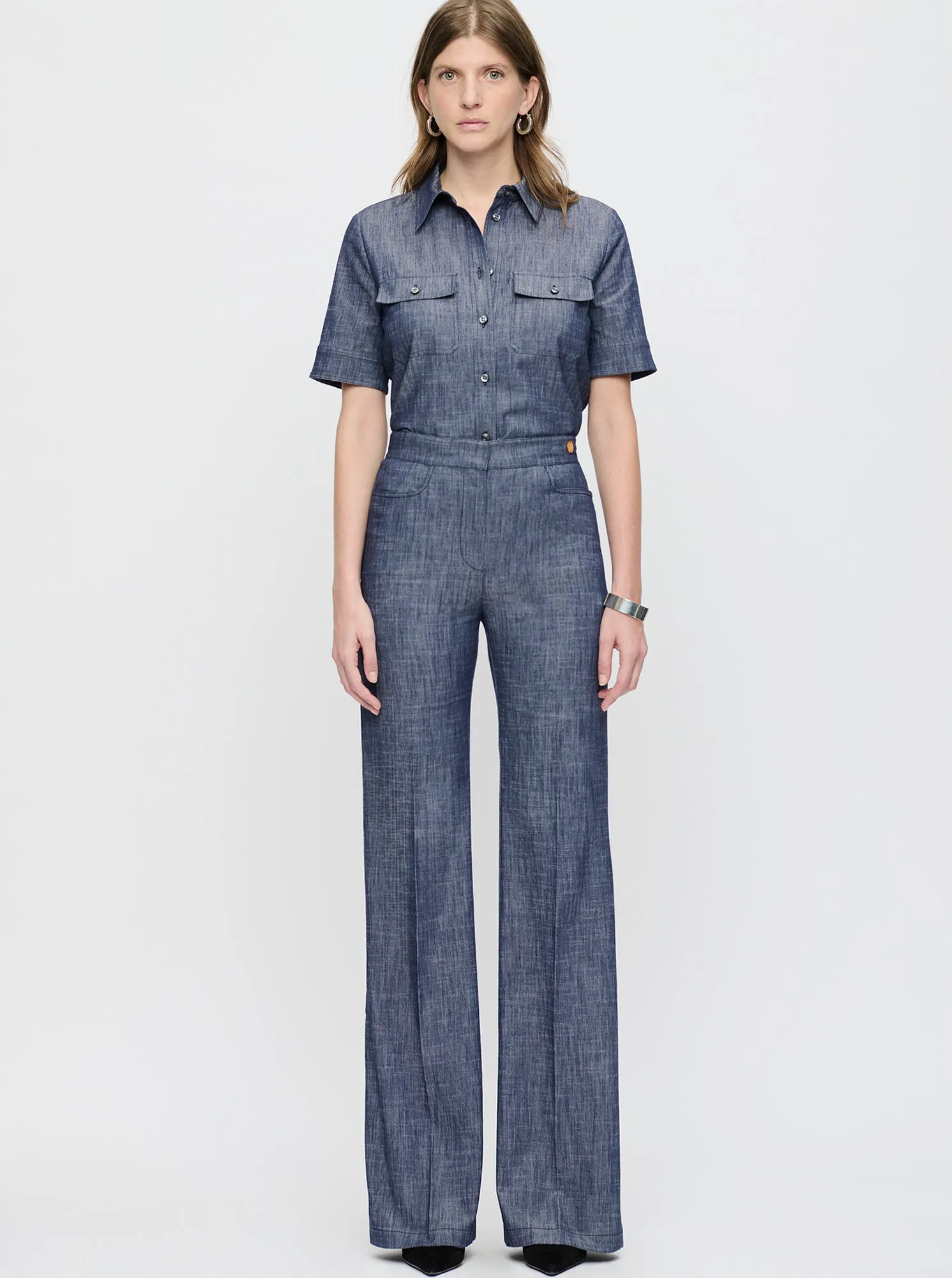 TONNE High rise jean Navy denim