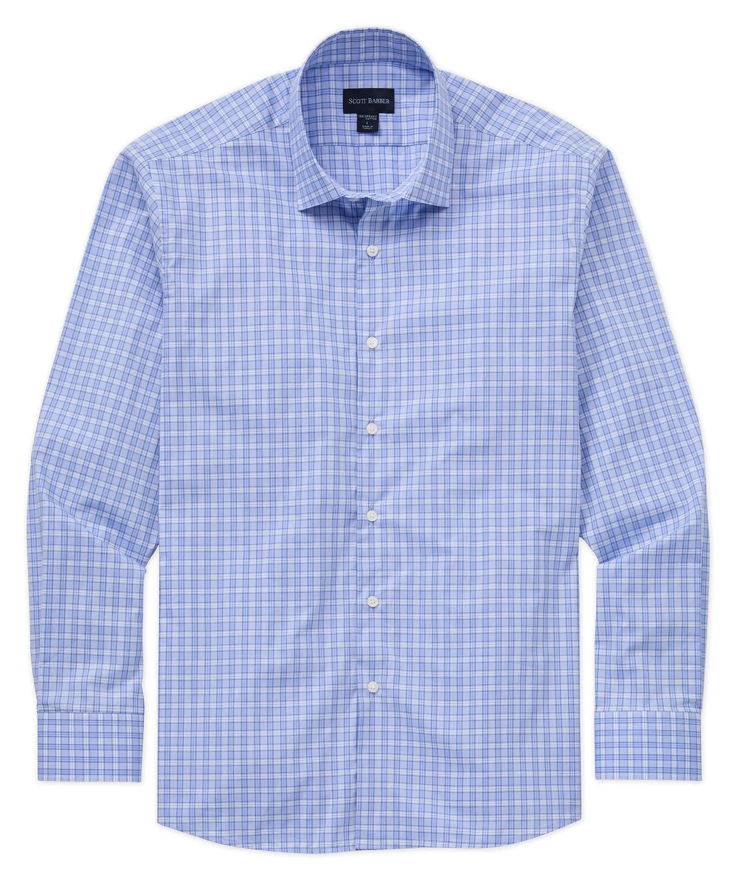 Triple Windowpane Check Sport Shirt