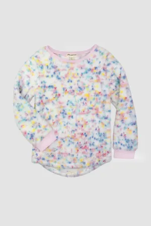 Tween Top | Laurel Faux Fur Confetti | Appaman