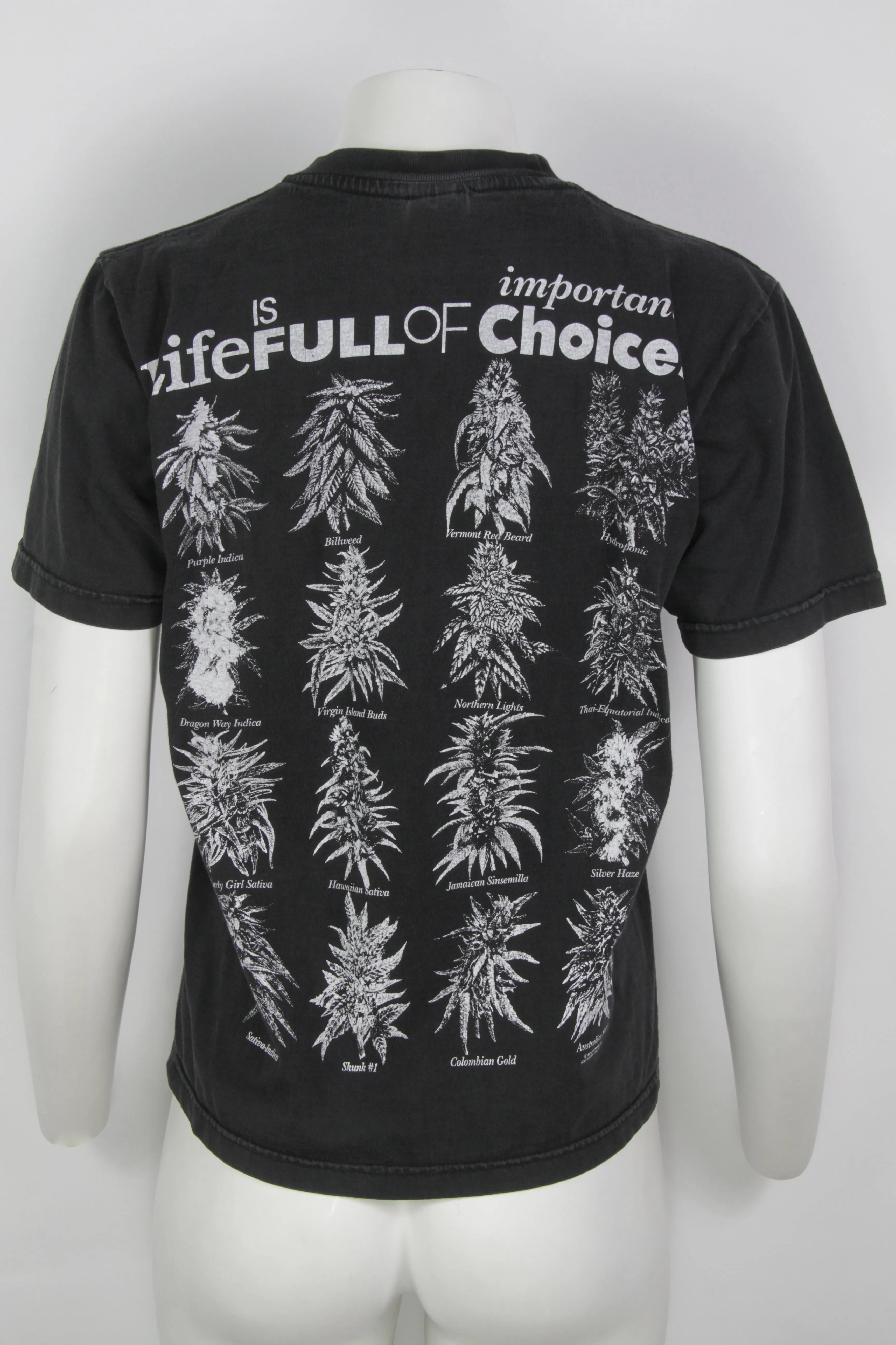 Vintage 1997 Life Is Full Of Important Choices T-shirt - S