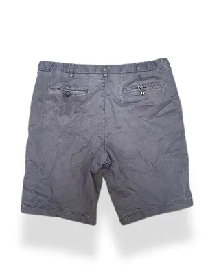 Vintage navy blue mens chinos short