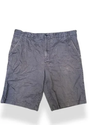Vintage navy blue mens chinos short