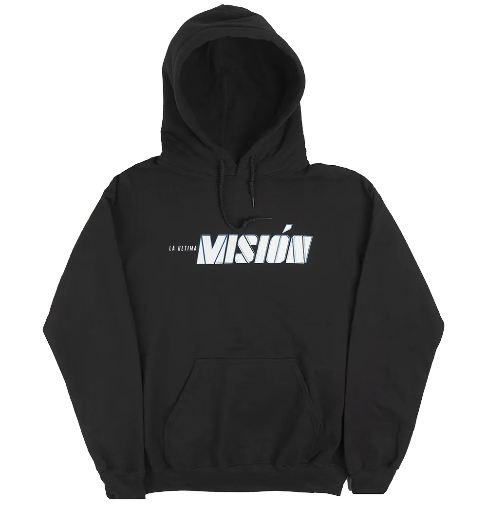 WISIN & YANDEL HOODIE BLACK - MISSION TOUR