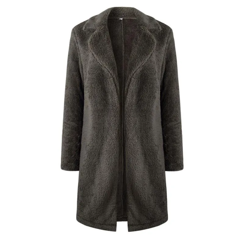 Women's Autumn/Winter Casual Warm Faux Fur Coat