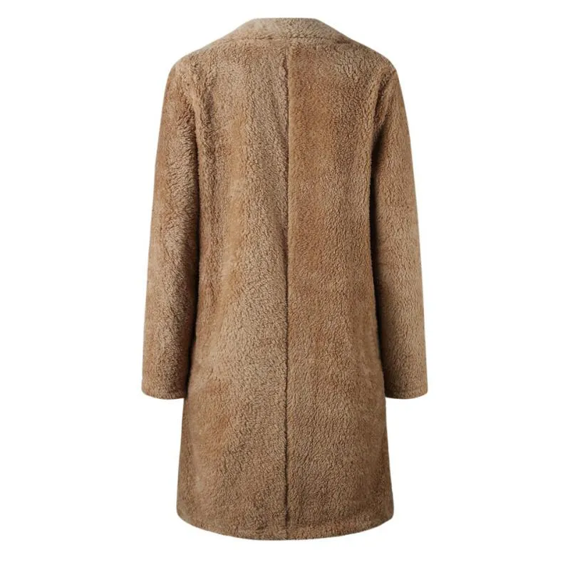 Women's Autumn/Winter Casual Warm Faux Fur Coat