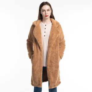 Women's Autumn/Winter Casual Warm Faux Fur Coat