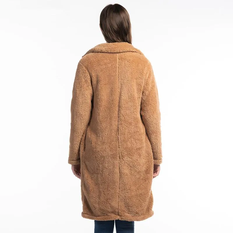 Women's Autumn/Winter Casual Warm Faux Fur Coat