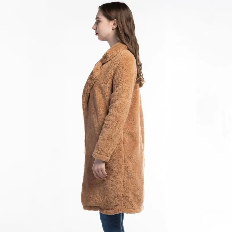 Women's Autumn/Winter Casual Warm Faux Fur Coat