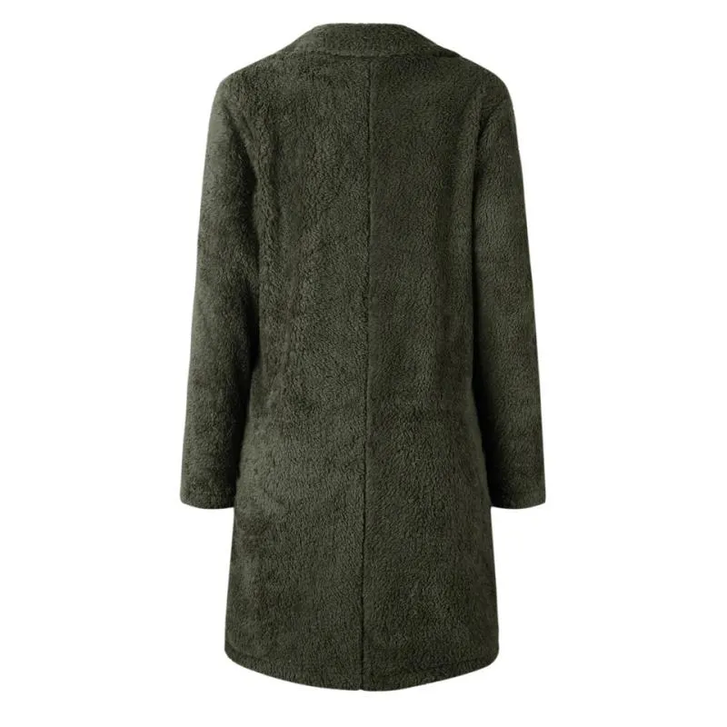 Women's Autumn/Winter Casual Warm Faux Fur Coat