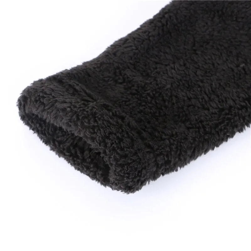 Women's Autumn/Winter Soft Plush Warm Faux Lamb's Fur Long Coat